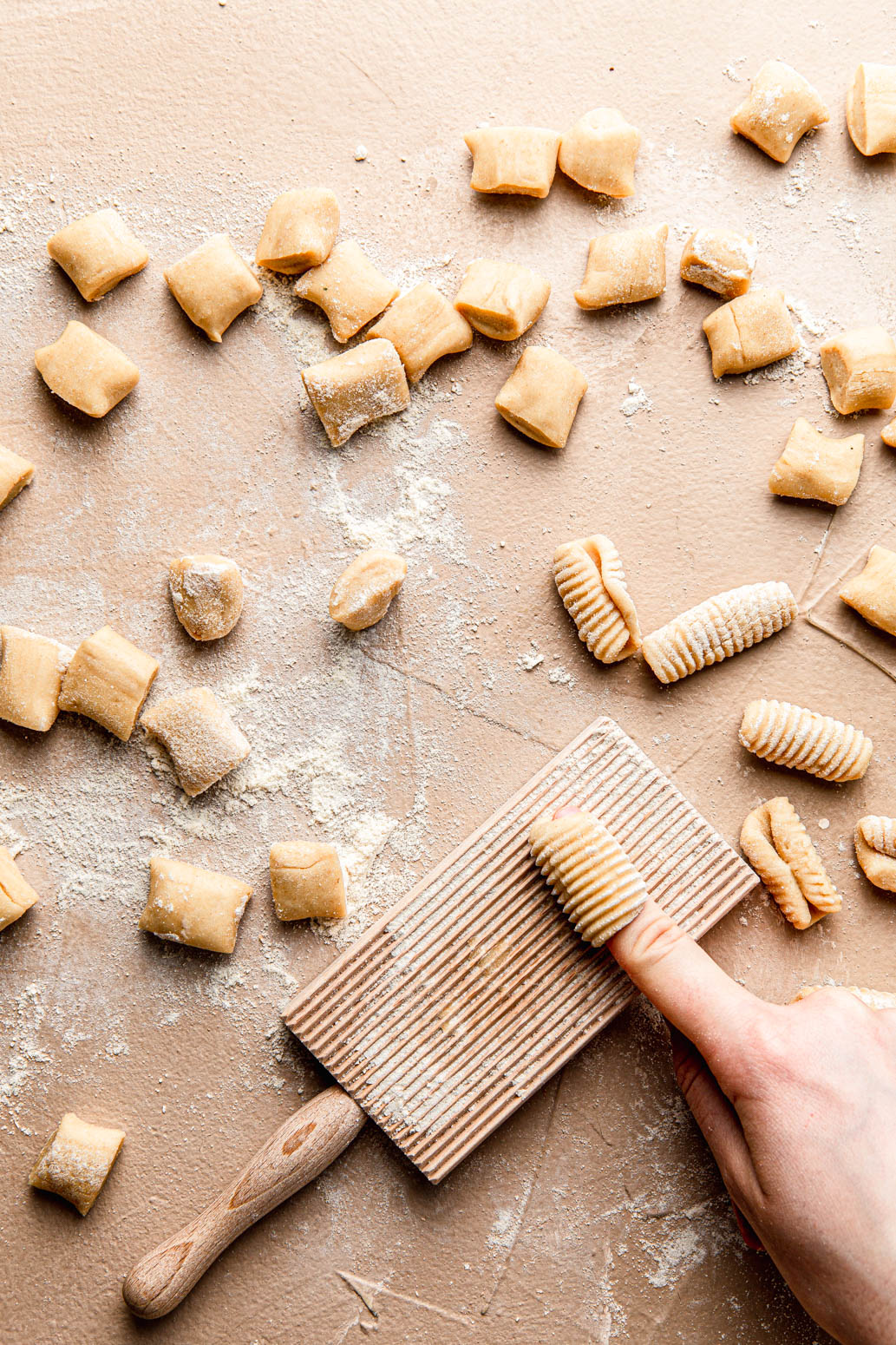 Homemade Cavatelli Pasta (vegan friendly) natteats .