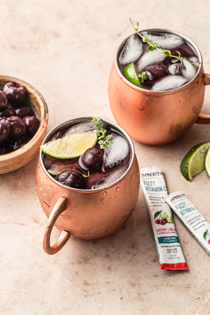 moscow mule drink photography