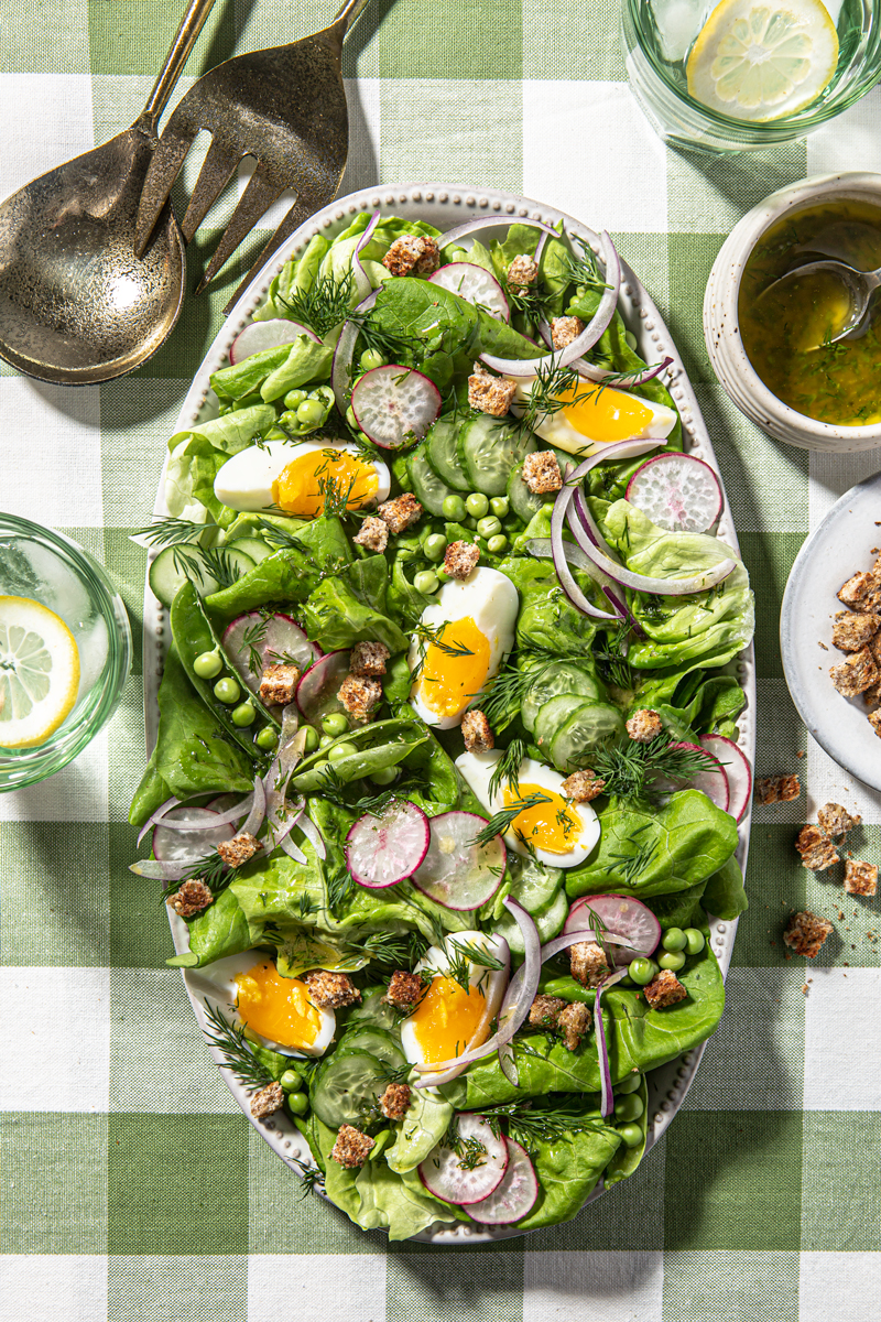 Spring Salad with Lemon Vinaigrette natteats