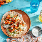 grilled harissa shrimp tacos natteats