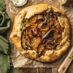 roasted beet and fennel galette